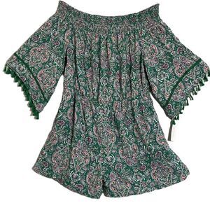 Xhilara Wm Off-Shoulder Jumpsuit/Romper With Pockets. X